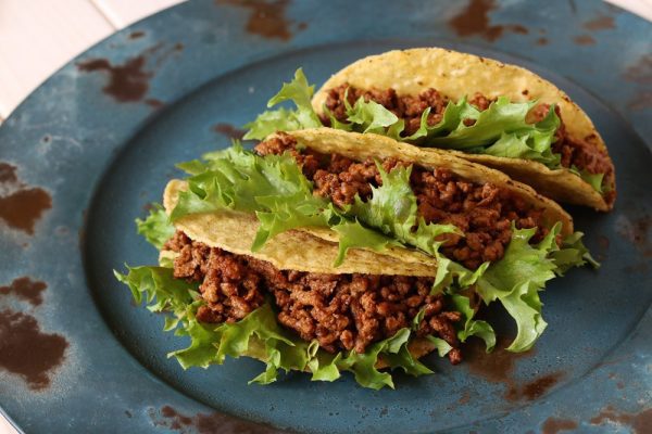 Tacos with Minced Beef