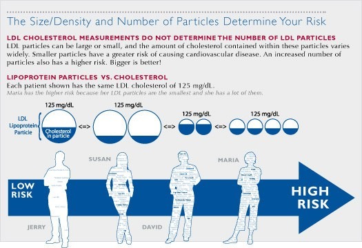 Size/Density and number of particles determine your health risk